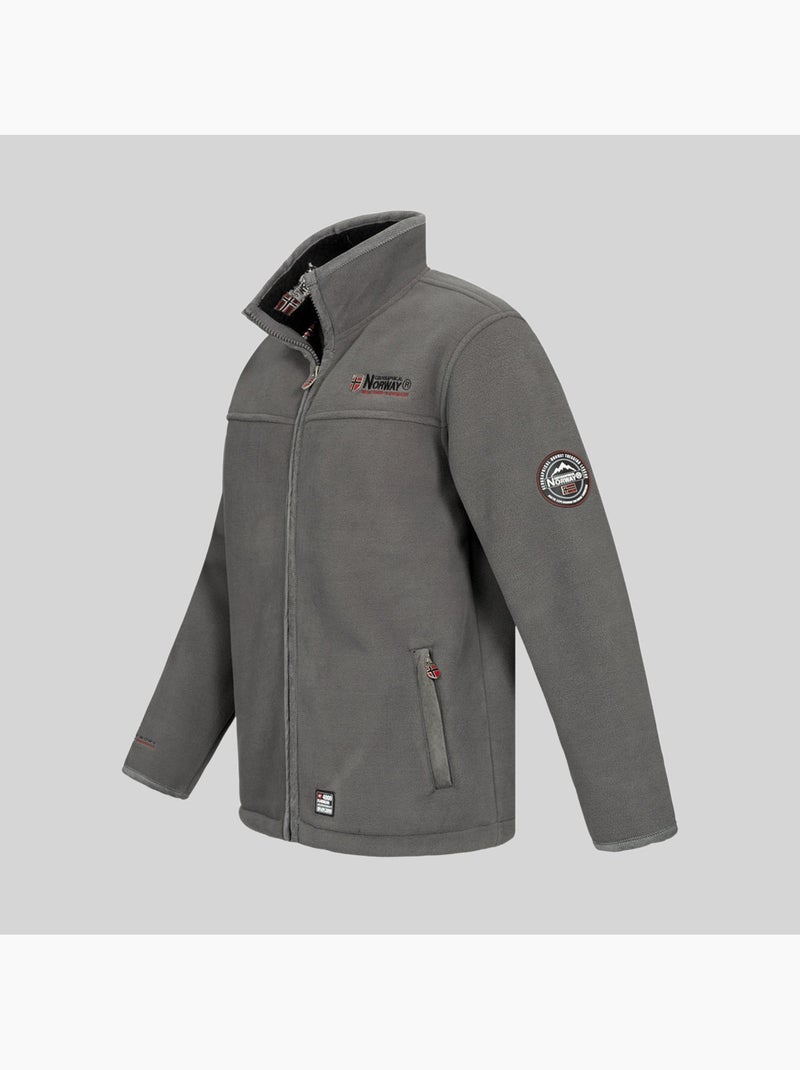 Casaco polar ubolt – geographical norway Cinza escuro - Kiabi