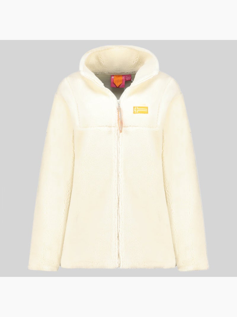 Casaco polar udolce – geographical norway Branco sujo - Kiabi
