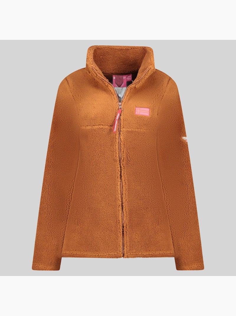 Casaco polar udolce – geographical norway Camelo - Kiabi