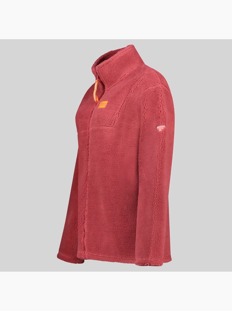 Casaco polar udolce – geographical norway Rosa-fúcsia - Kiabi