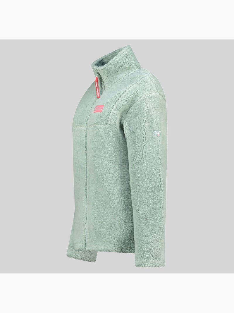 Casaco polar udolce – geographical norway Verde pastel - Kiabi