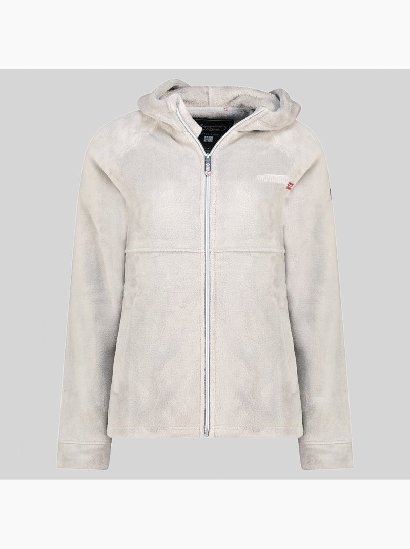 Casaco polar uliota – geographical norway Cinza claro - Kiabi