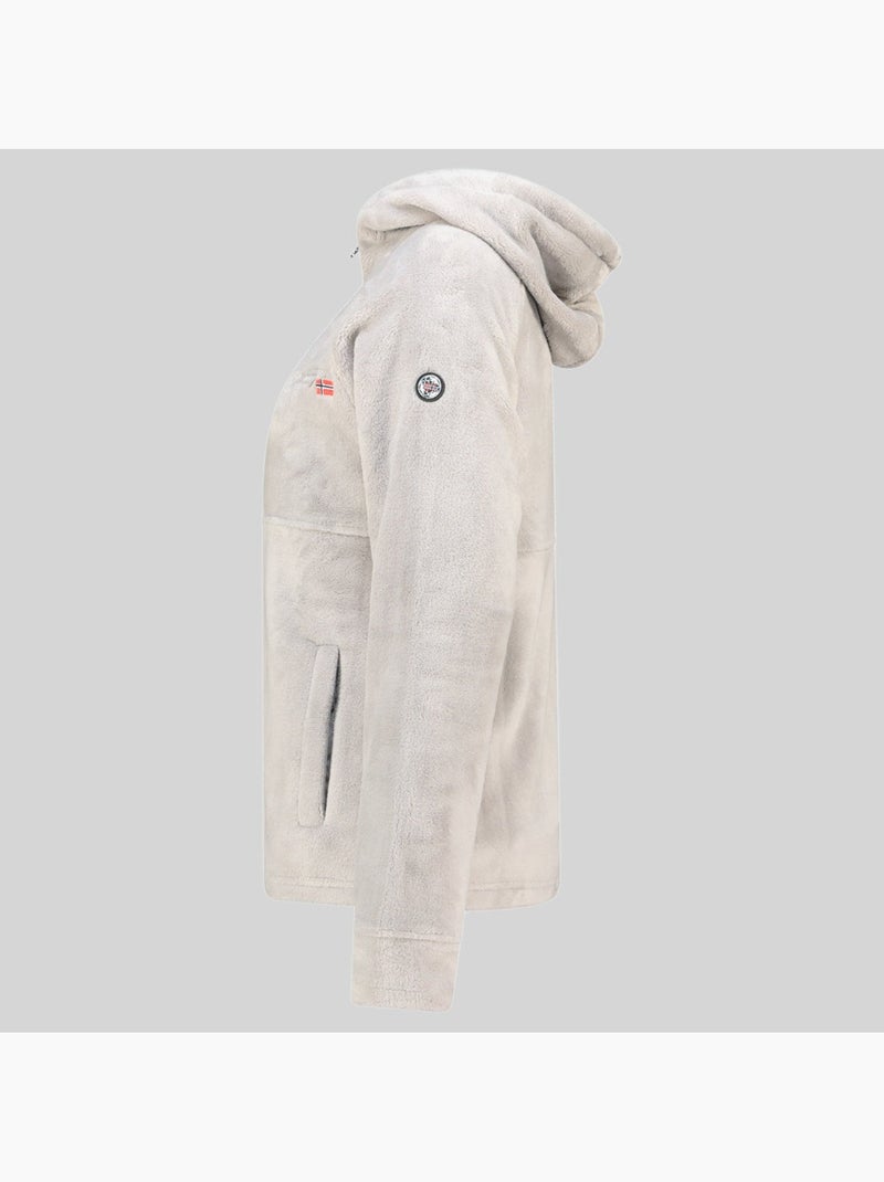 Casaco polar uliota – geographical norway Cinza claro - Kiabi