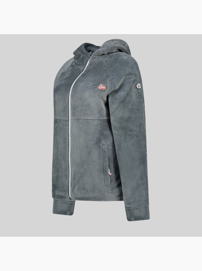 Casaco polar uliota – geographical norway Cinza escuro - Kiabi