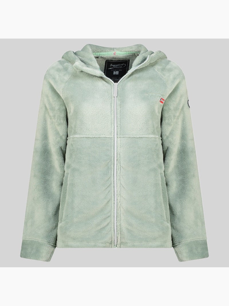 Casaco polar uliota – geographical norway Verde pastel - Kiabi