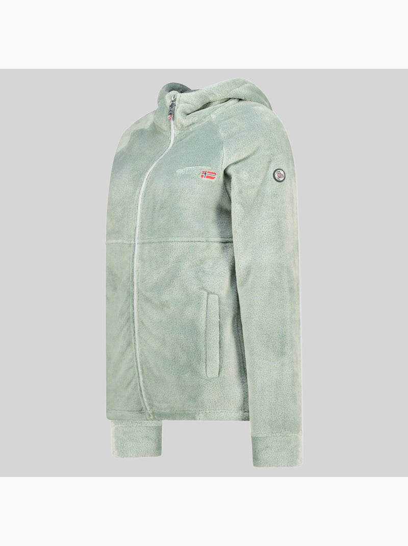 Casaco polar uliota – geographical norway Verde pastel - Kiabi