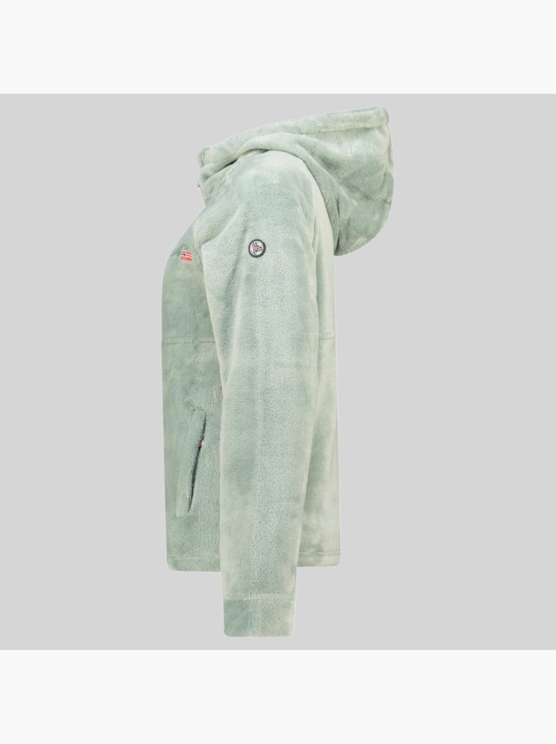 Casaco polar uliota – geographical norway Verde pastel - Kiabi