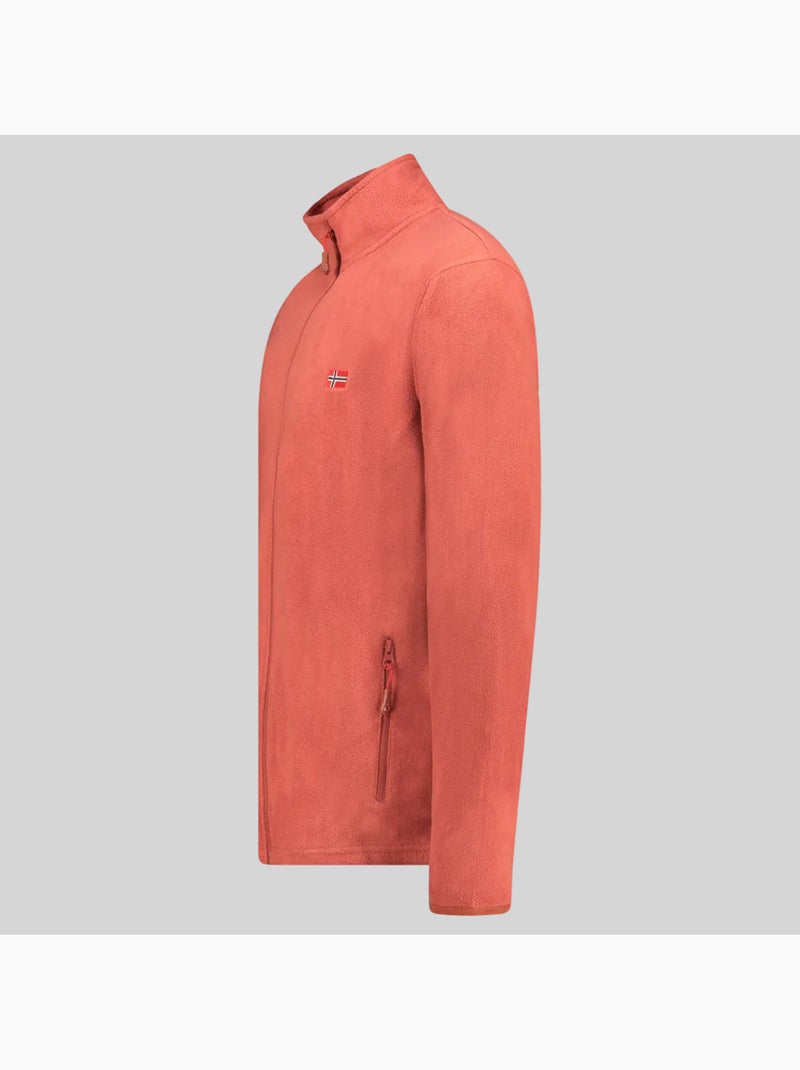 Casaco polar ulysse fz – geographical norway Terracota - Kiabi