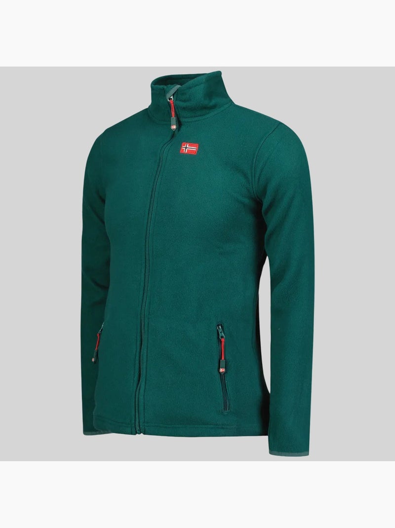 Casaco polar ulysse fz – geographical norway Verde escuro - Kiabi
