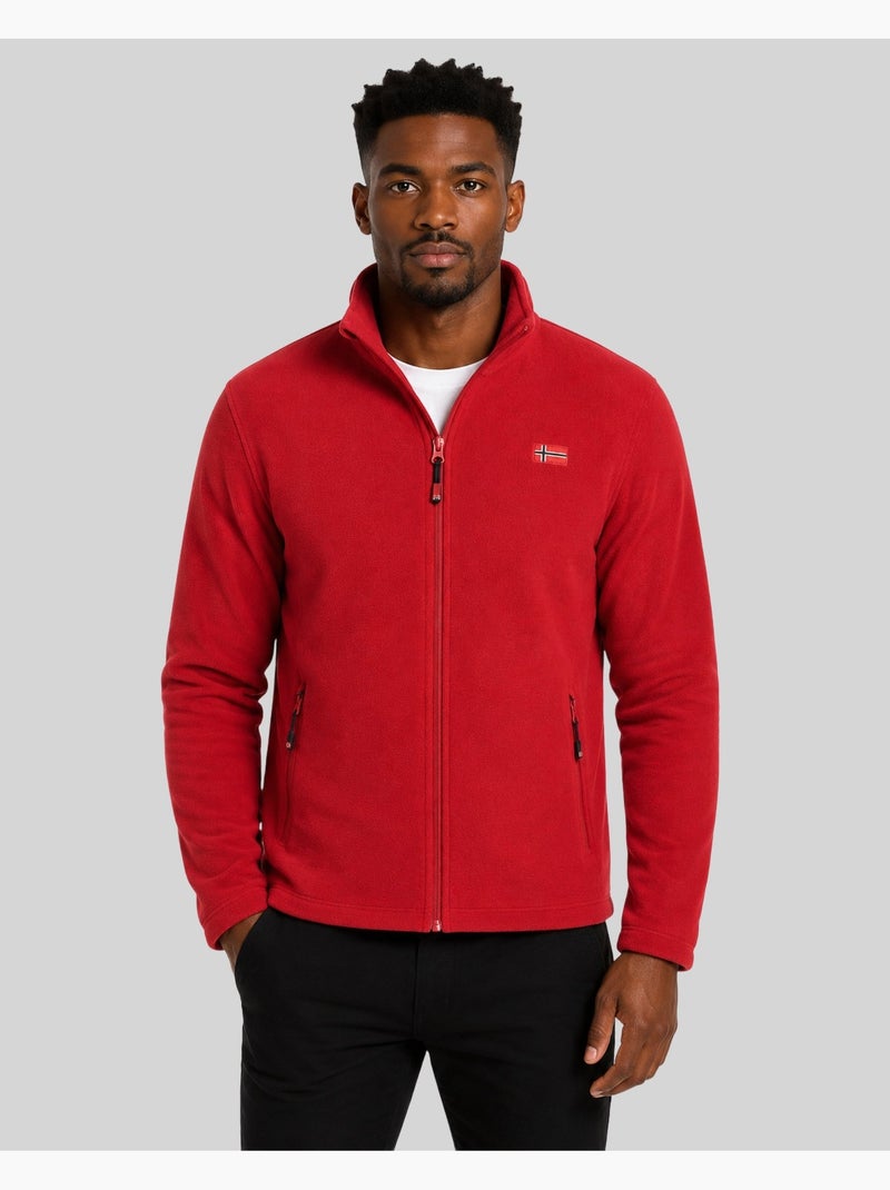 Casaco polar ulysse fz – geographical norway Vermelho - Kiabi