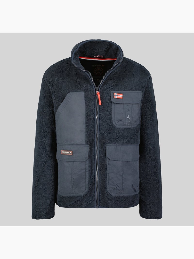 Casaco polar umare – geographical norway Azul-marinho - Kiabi