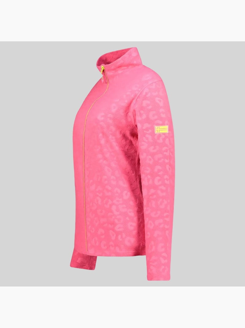 Casaco polar uminie fz – geographical norway Rosa-fluo - Kiabi