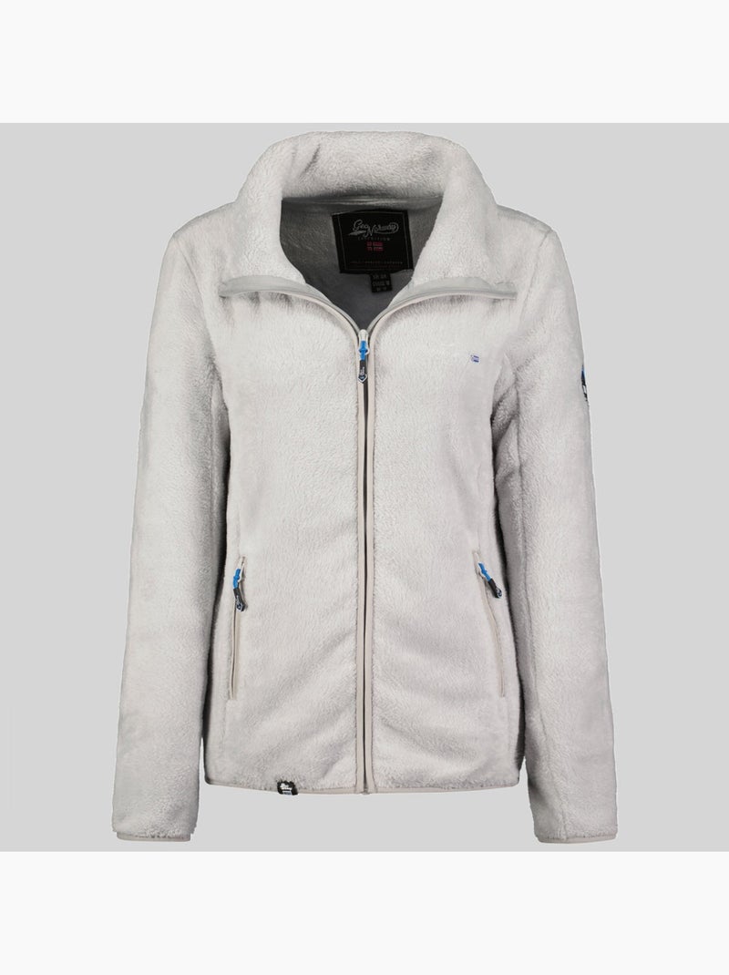 Casaco polar unique – geographical norway Cinza claro - Kiabi