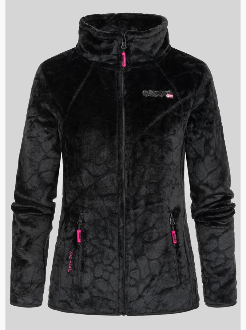 Casaco polar univers – geographical norway Preto - Kiabi
