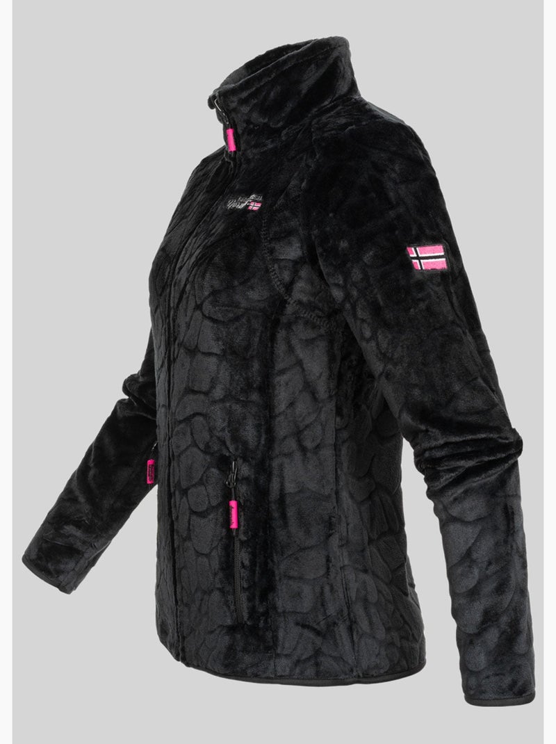 Casaco polar univers – geographical norway Preto - Kiabi