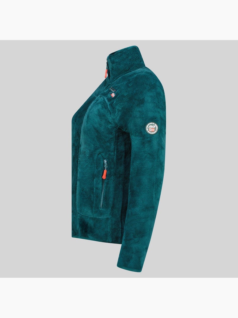 Casaco polar upaline – geographical norway Verde escuro - Kiabi