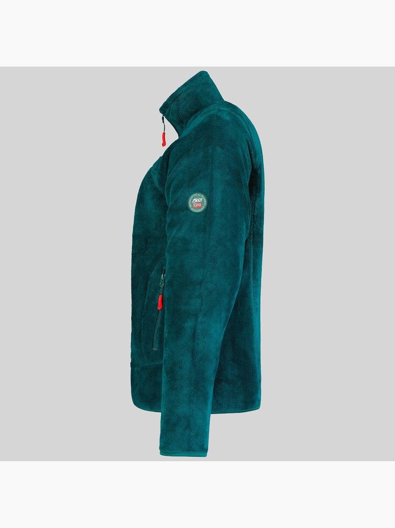 Casaco polar upaline – geographical norway Verde escuro - Kiabi