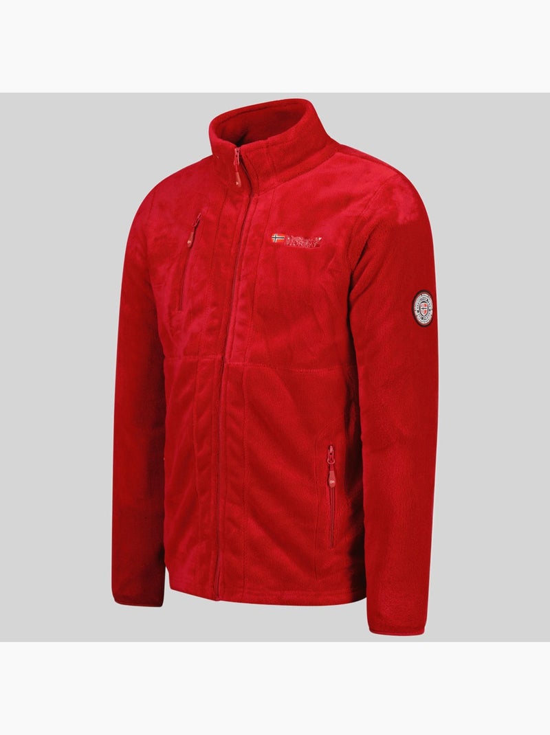 Casaco polar upload – geographical norway Vermelho - Kiabi