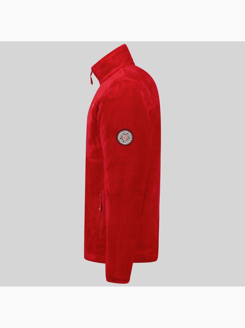 Casaco polar upload – geographical norway Vermelho - Kiabi