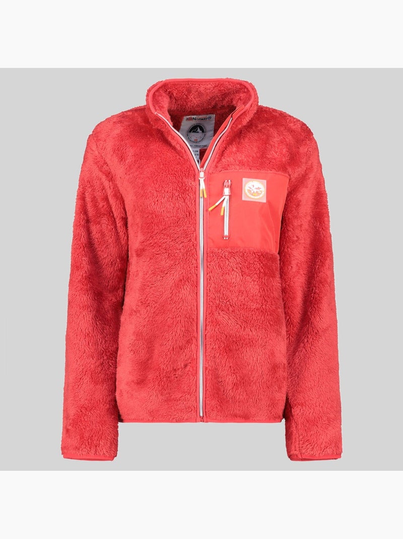 Casaco polar uprecious – geographical norway Vermelho - Kiabi