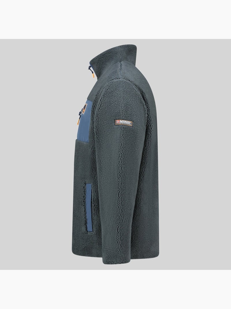 Casaco polar urock – geographical norway Cinza escuro - Kiabi