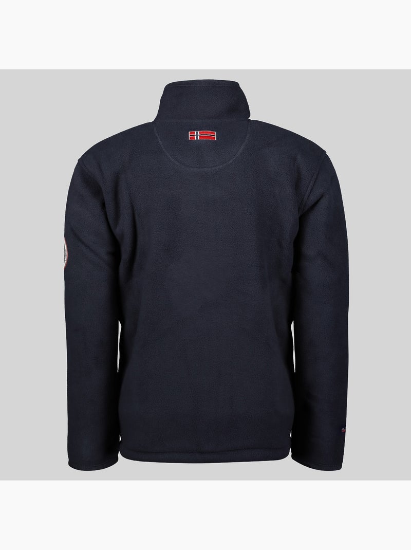 Casaco polar usine – geographical norway Azul-marinho - Kiabi
