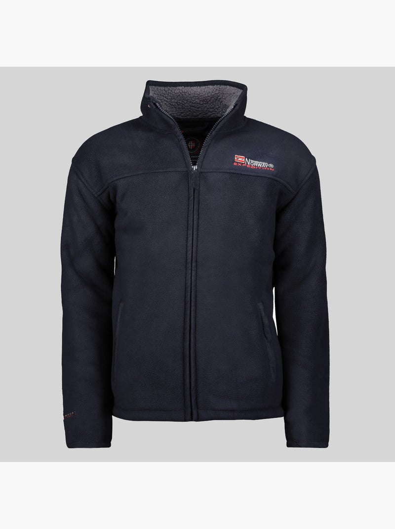 Casaco polar usine – geographical norway Azul-marinho - Kiabi