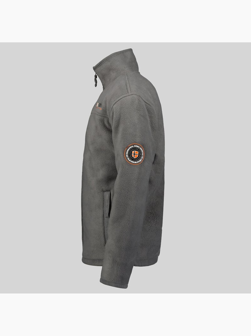 Casaco polar usine – geographical norway Cinza escuro - Kiabi