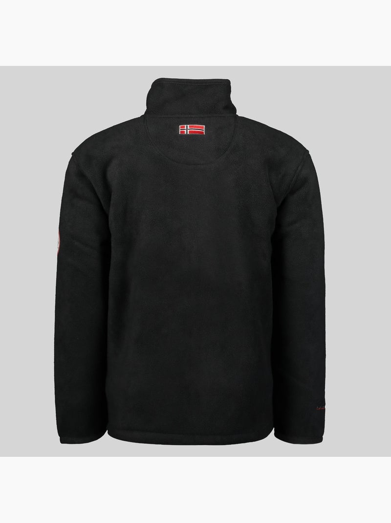 Casaco polar usine – geographical norway Preto - Kiabi
