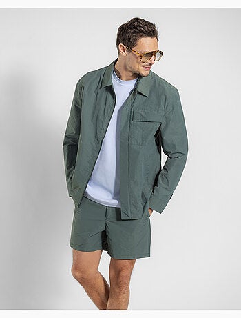 Casaco postage verde regular