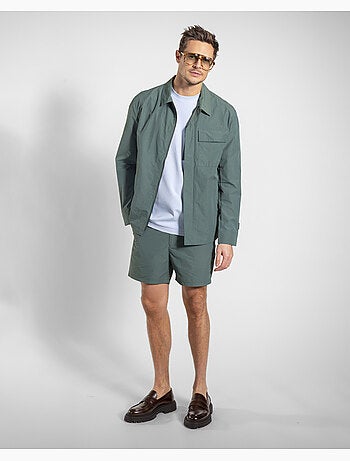 Casaco postage verde regular