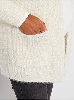 Casaco pré-mamã com fios iridescentes - Kiabi