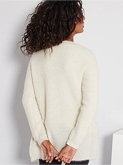 Casaco pré-mamã com fios iridescentes - Kiabi