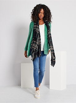 Casaco pré-mamã com fios iridescentes - Kiabi