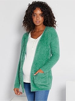 Casaco pré-mamã com fios iridescentes - Kiabi