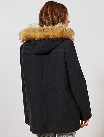 Futura mamã - Casaco pré-mamã estilo duffle coat - Kiabi