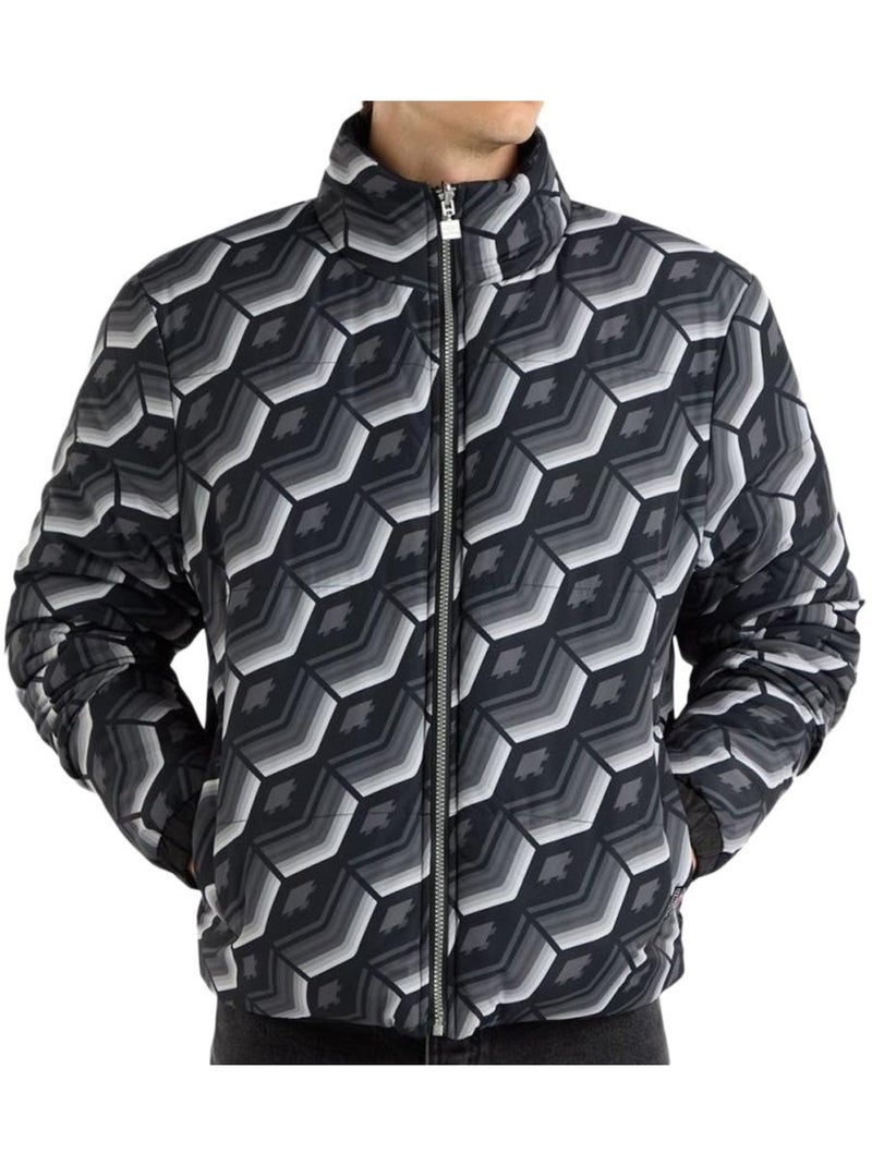 Casaco Preto de Homem Umbro com Gola Reversível Preto - Kiabi