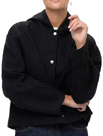 Casaco Preto Feminino Vero Moda Fortunerome