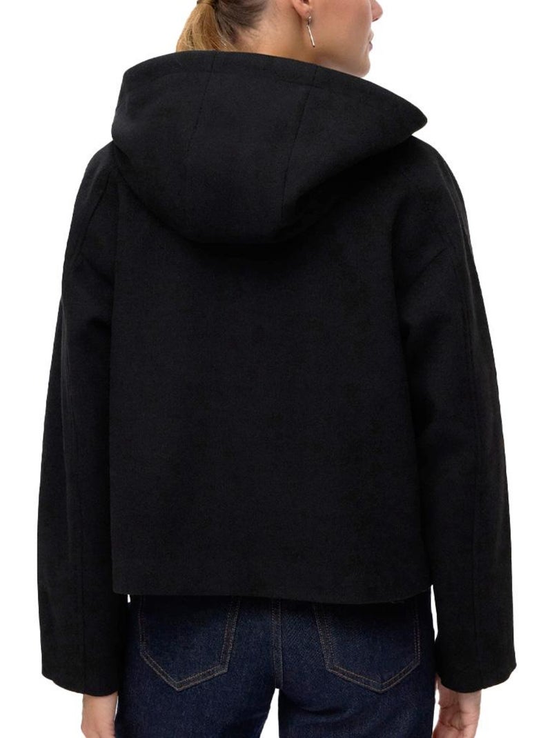 Casaco Preto Feminino Vero Moda Fortunerome Preto - Kiabi