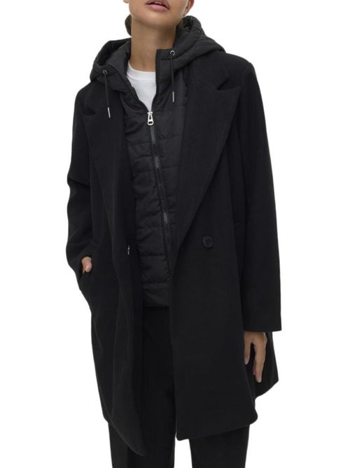 Casaco Preto Feminino Vero Moda Grace - Kiabi Casaco Preto Feminino Vero Moda Grace - Kiabi
