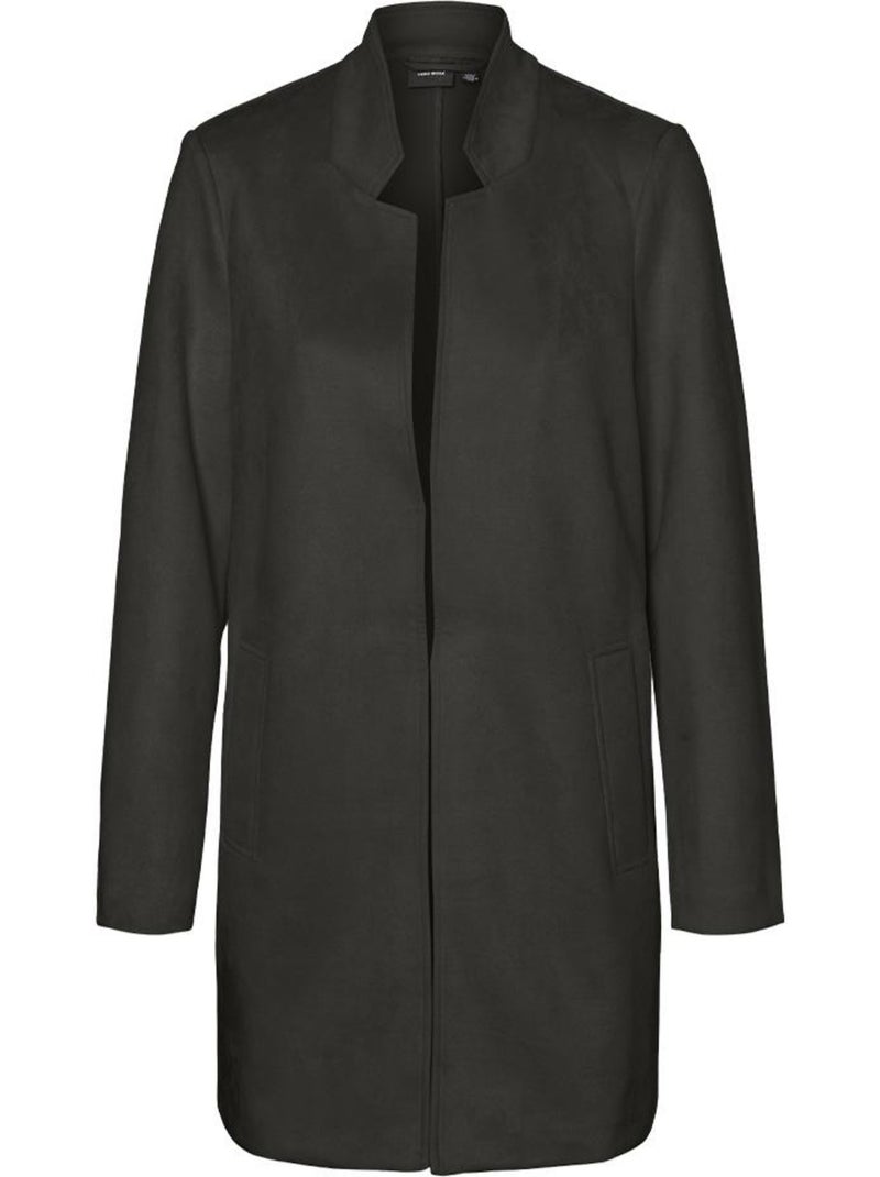Casaco Preto Feminino Vero Moda Josefreja Preto - Kiabi