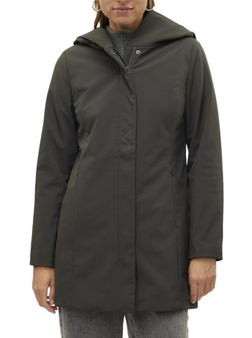 Casaco Preto Feminino Vero Moda Shelldona - Kiabi Casaco Preto Feminino Vero Moda Shelldona - Kiabi