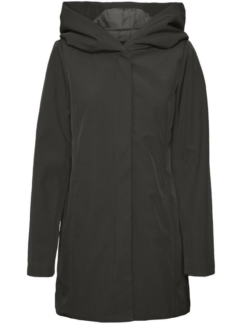 Casaco Preto Feminino Vero Moda Shelldona Preto - Kiabi