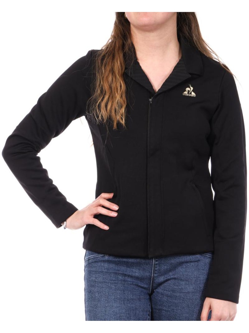 Casaco Preto Le Coq Sportif para Mulher Preto - Kiabi