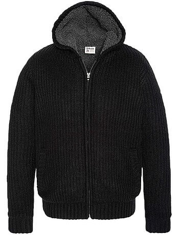 Casaco preto para homem schott jasper