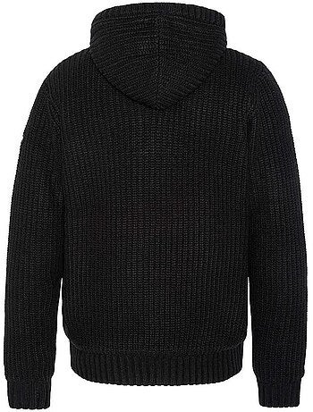 Casaco preto para homem schott jasper