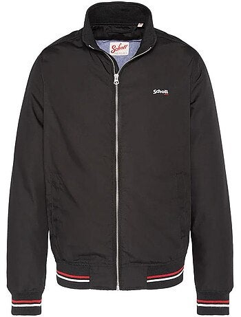 Casaco Preto para Homem Schott Stardusts