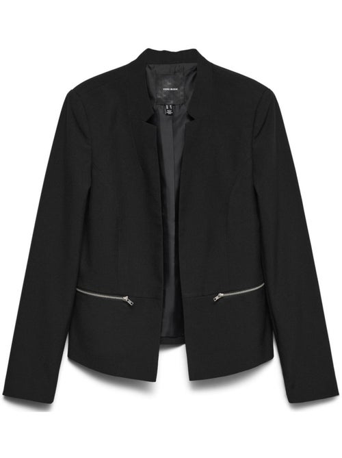 Casaco Preto Vero Moda Barba para Mulher - Kiabi Casaco Preto Vero Moda Barba para Mulher - Kiabi