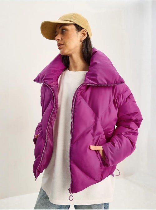 Casaco puffer oversized lucci - Kiabi