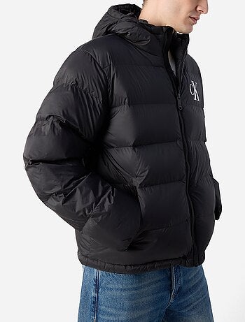 Casaco Puffer Preto Calvin Klein Jeans para Homem LV04RD528G